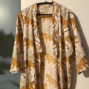 Print Fresh Tiger Kimono